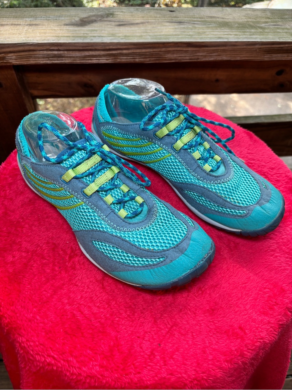 Merrell Durable Water resistance Barefoot Pace Glove Caribbean Sea shoes 9.5
